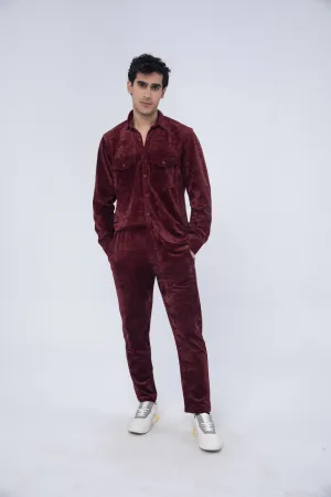Maroon Co-ord Set