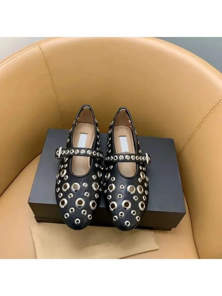 Mary Jane French Ballet Flats