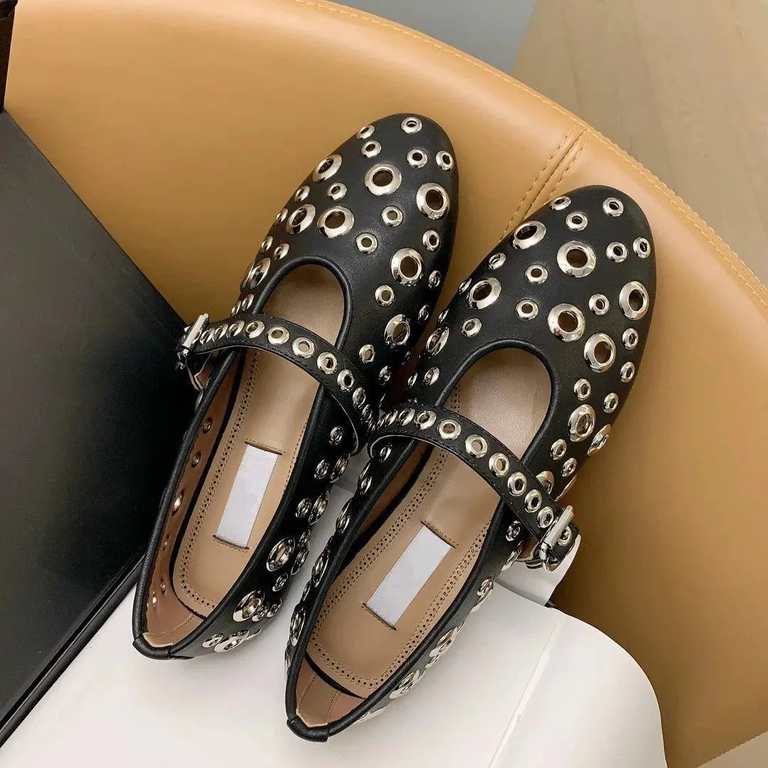 Mary Jane French Ballet Flats