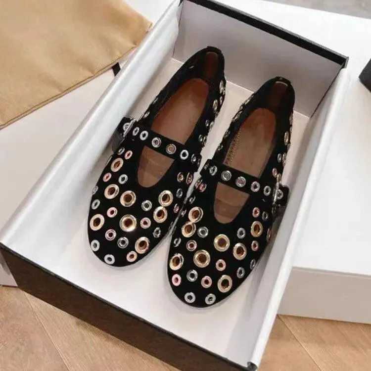 Mary Jane French Ballet Flats