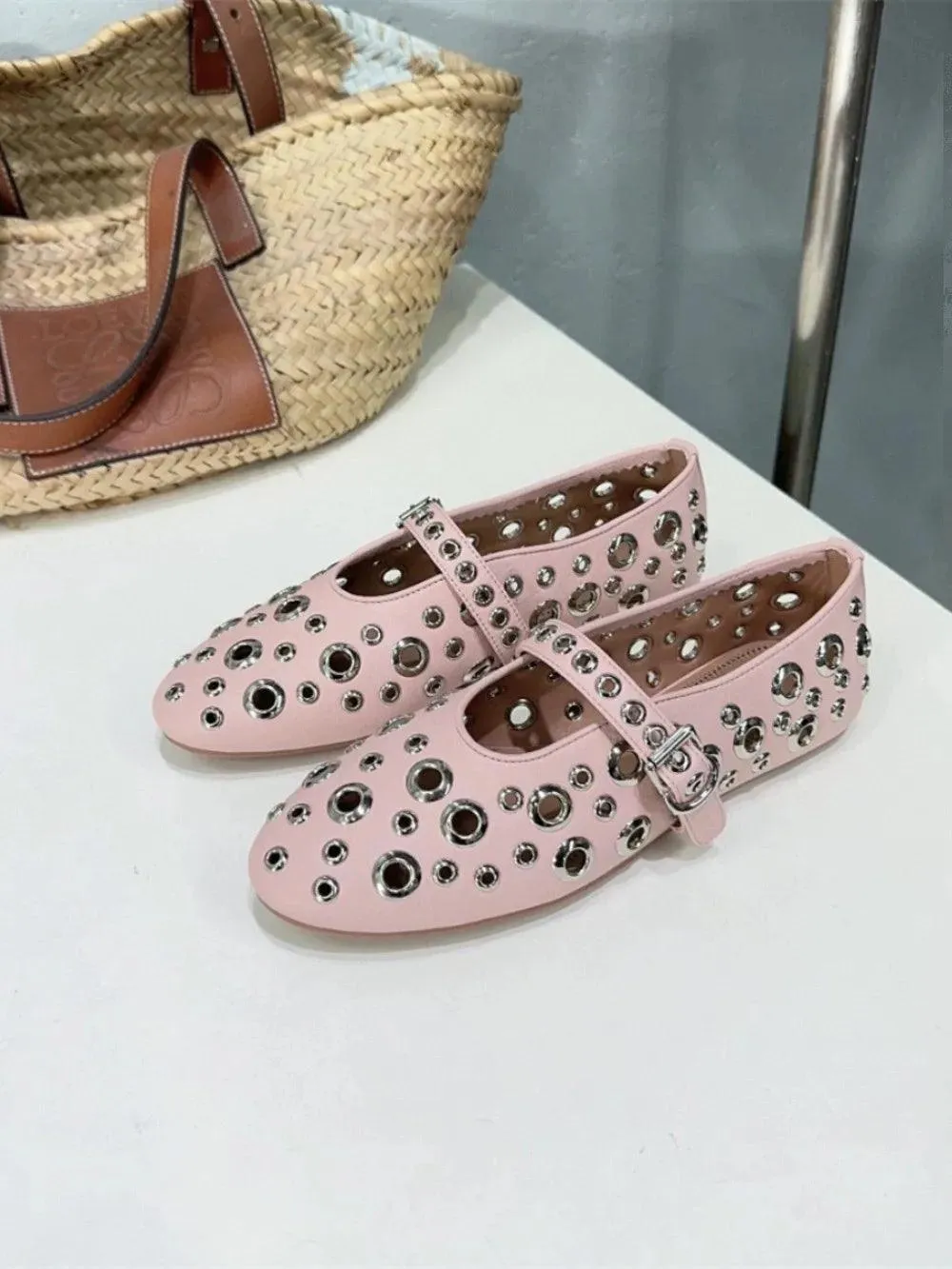 Mary Jane French Ballet Flats