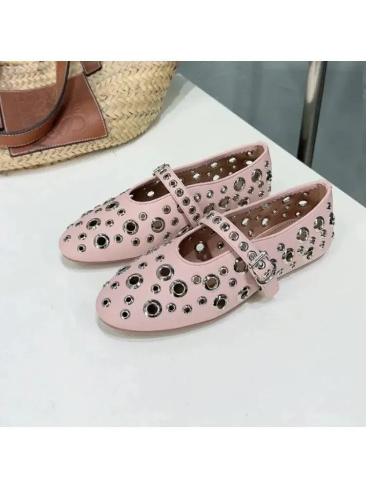 Mary Jane French Ballet Flats