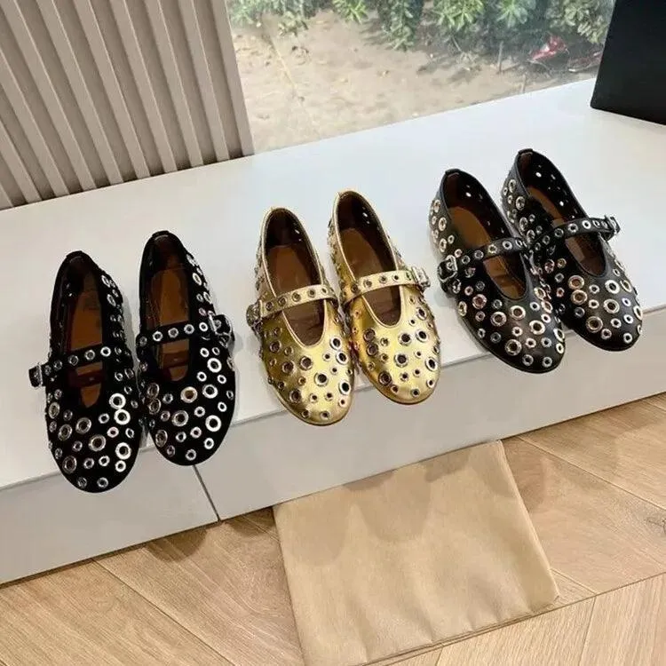 Mary Jane French Ballet Flats