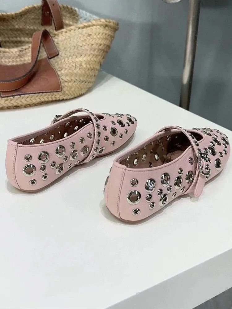 Mary Jane French Ballet Flats