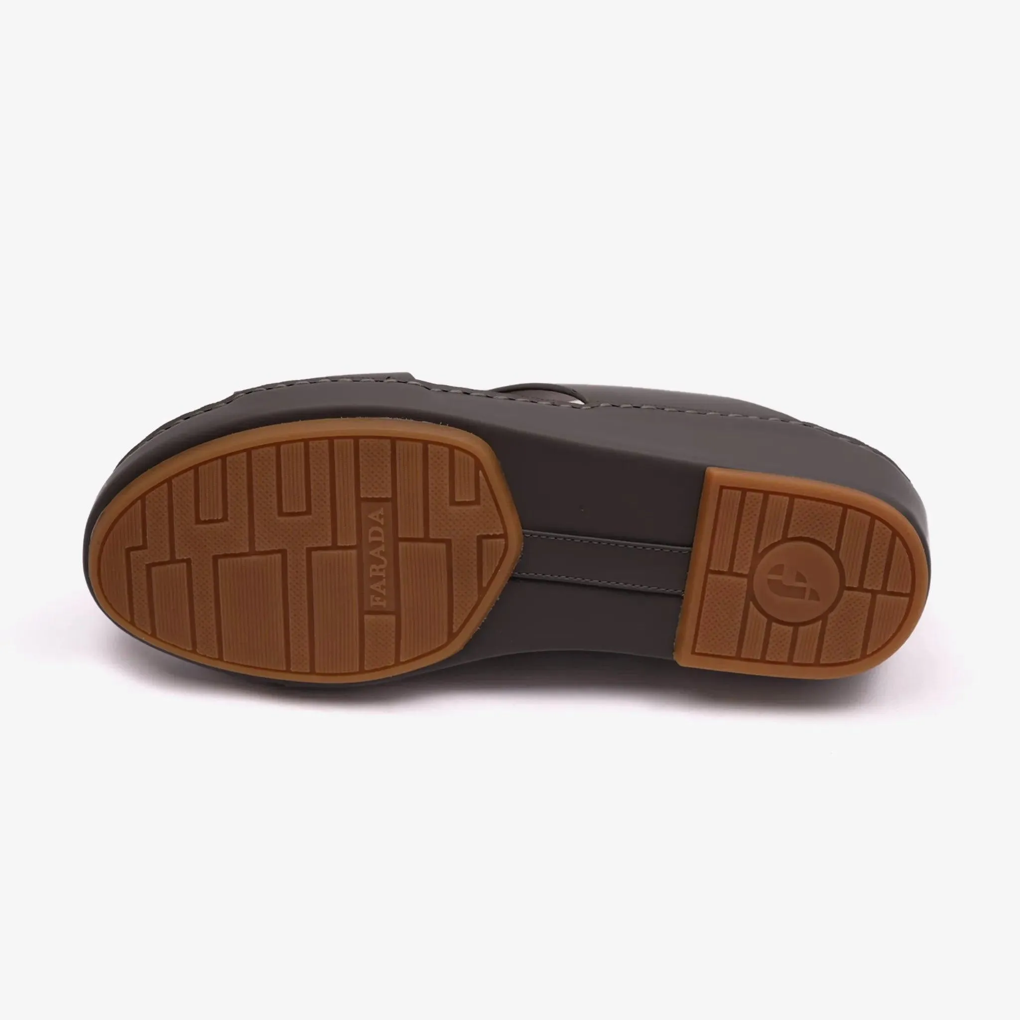MATTE BERNINI CLASSIC ARABIC LEATHER SANDALS BLACK
