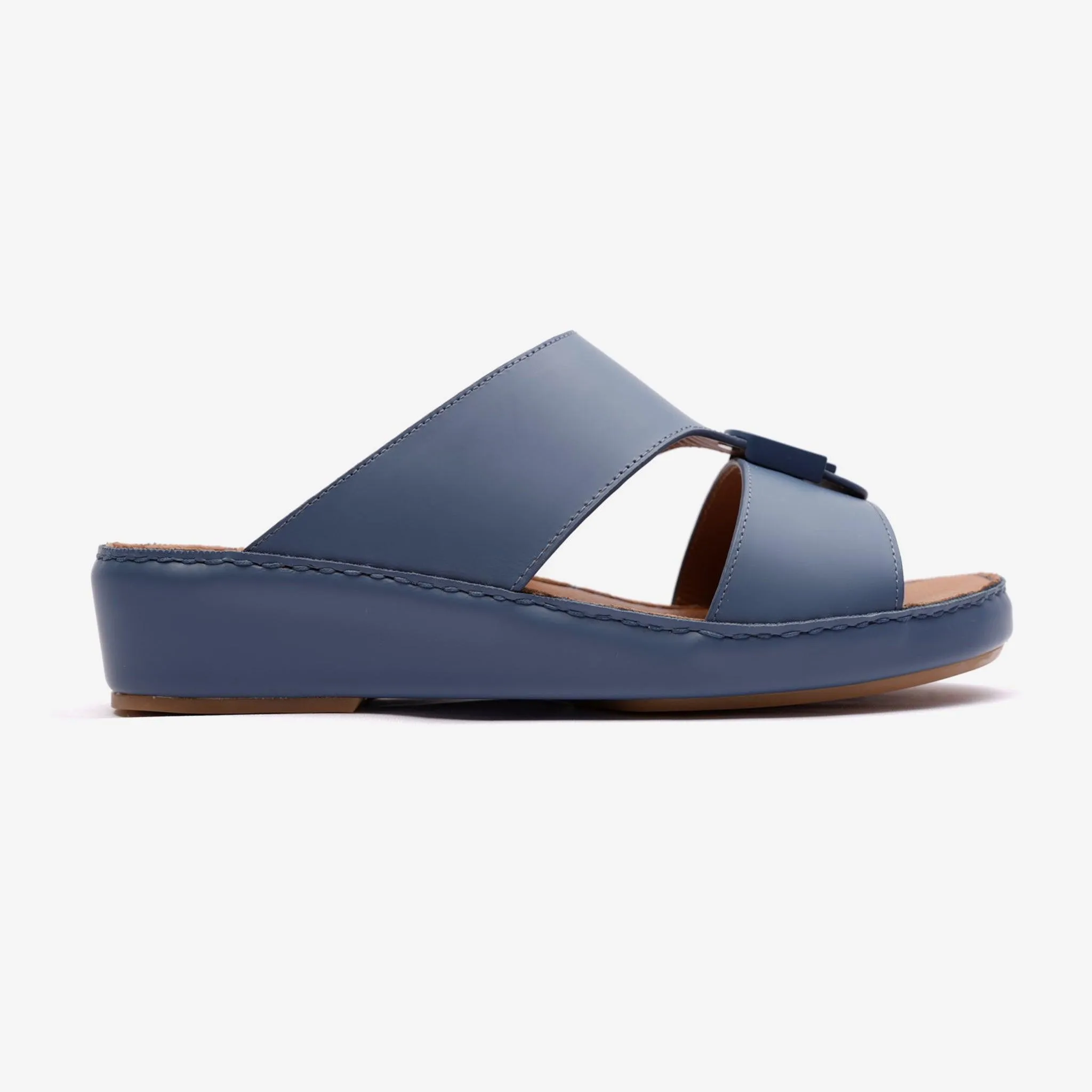MATTE CLASSIC DAVINCI ARABIC SANDALS COBALT