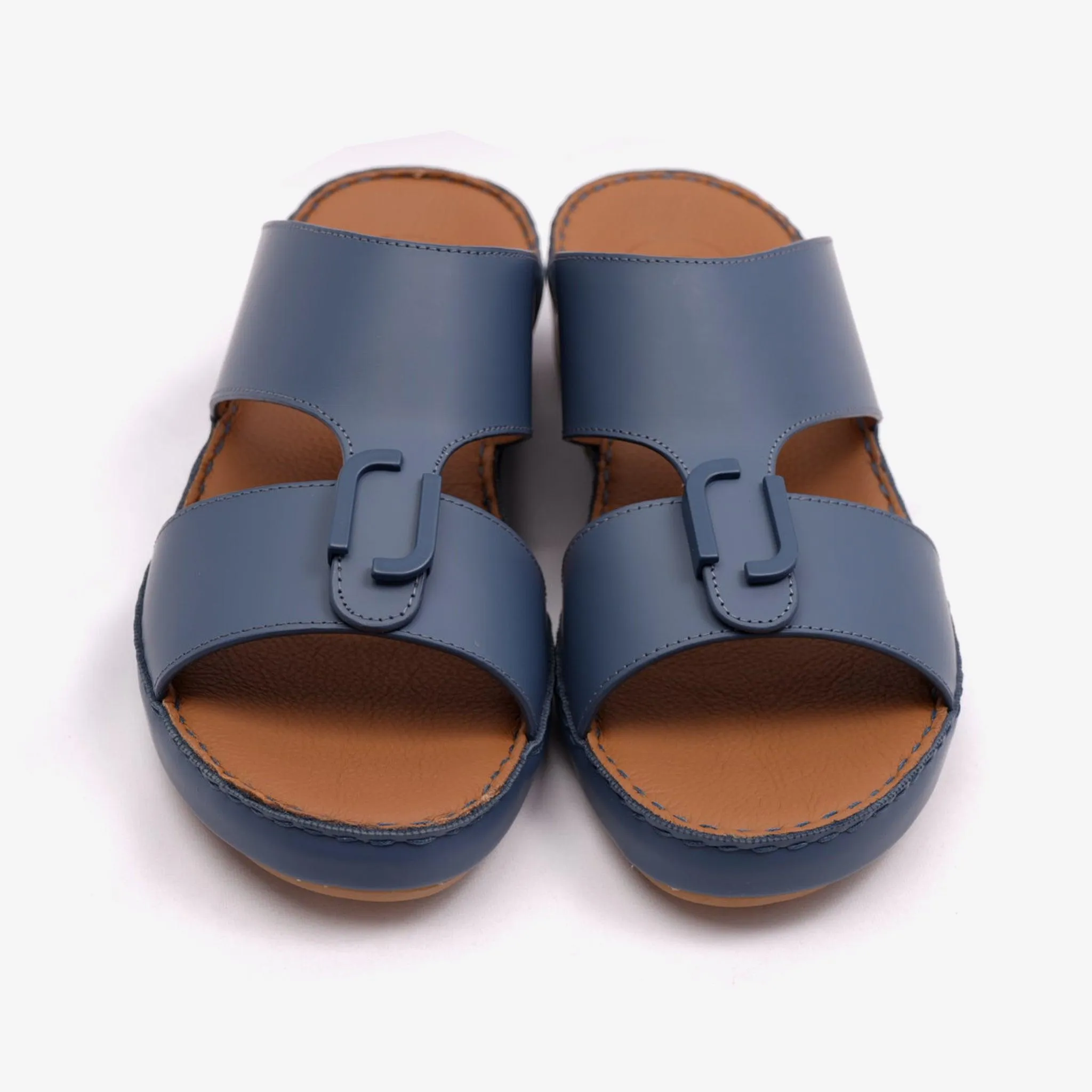 MATTE CLASSIC DAVINCI ARABIC SANDALS COBALT