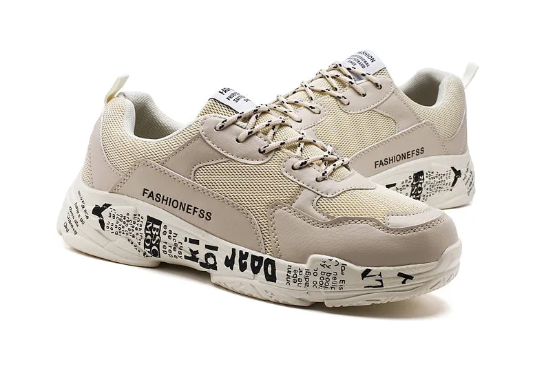 Men's Breathable Walking Sneakers Sneakers