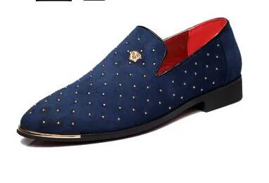 Men's Fashion Toe Business Flats In 2 Colors