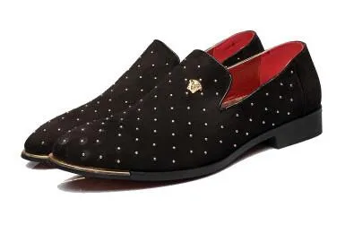 Men's Fashion Toe Business Flats In 2 Colors