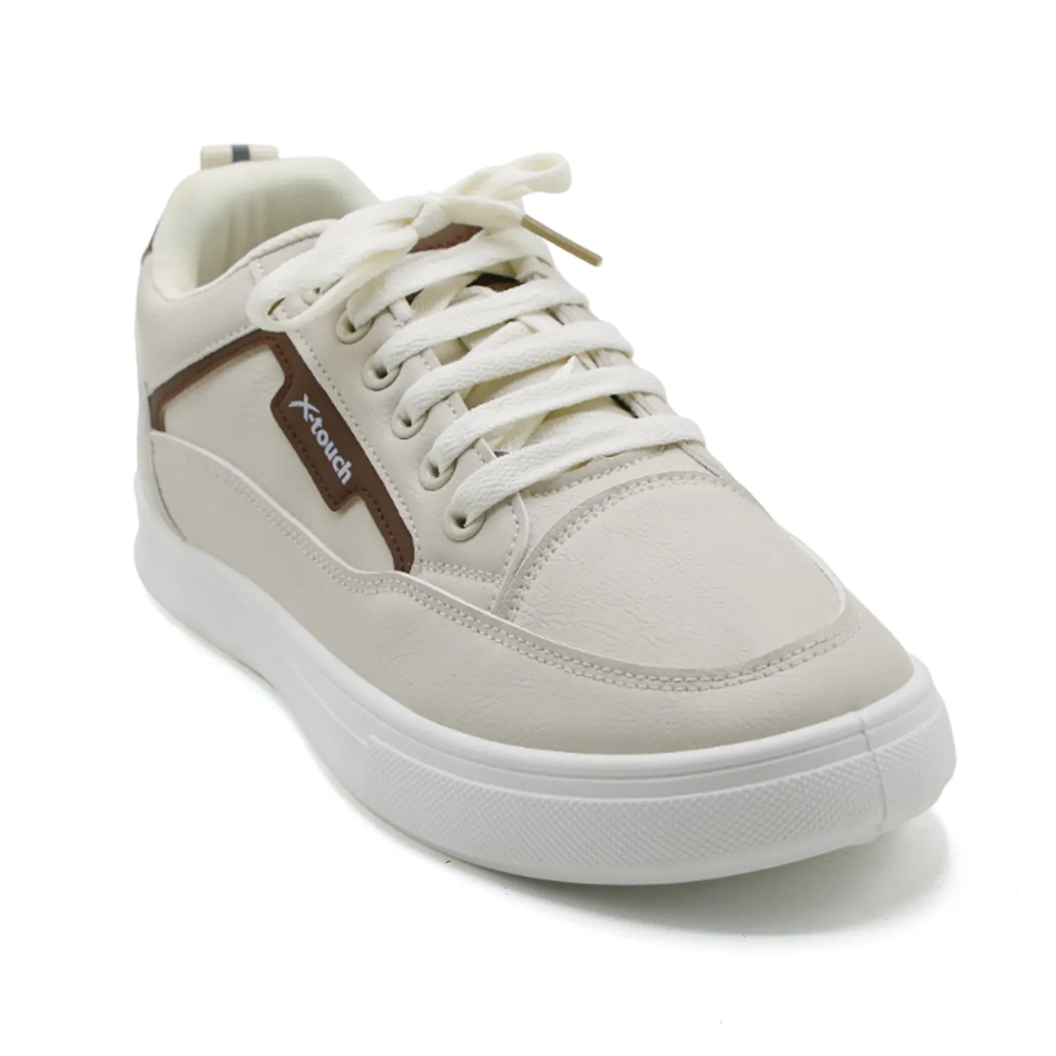Men's Lace-Up Comfortable Lightweight Sneakers - Brown
