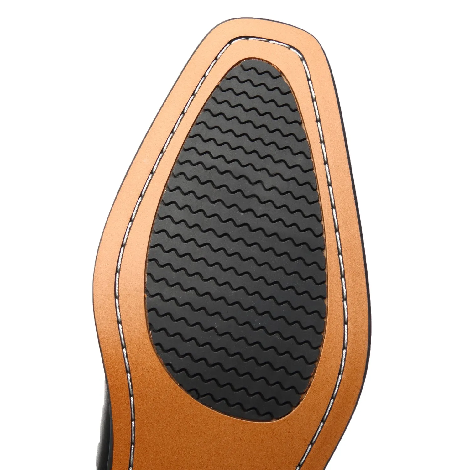 Men's Monk Strap Chal-1-black