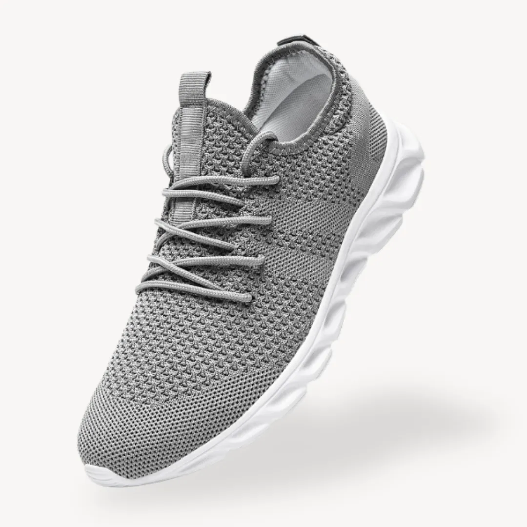 Men’s Sneakers – Lightweight Knit – Breathable Design – Cushioned Sole – Athletic Look