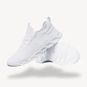 Men’s Sneakers – Lightweight Knit – Breathable Design – Cushioned Sole – Athletic Look