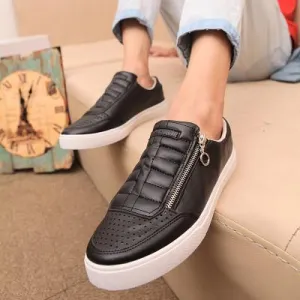 Men's Zip Up Loafers