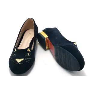 Merendy Katua Black Ballet Flats