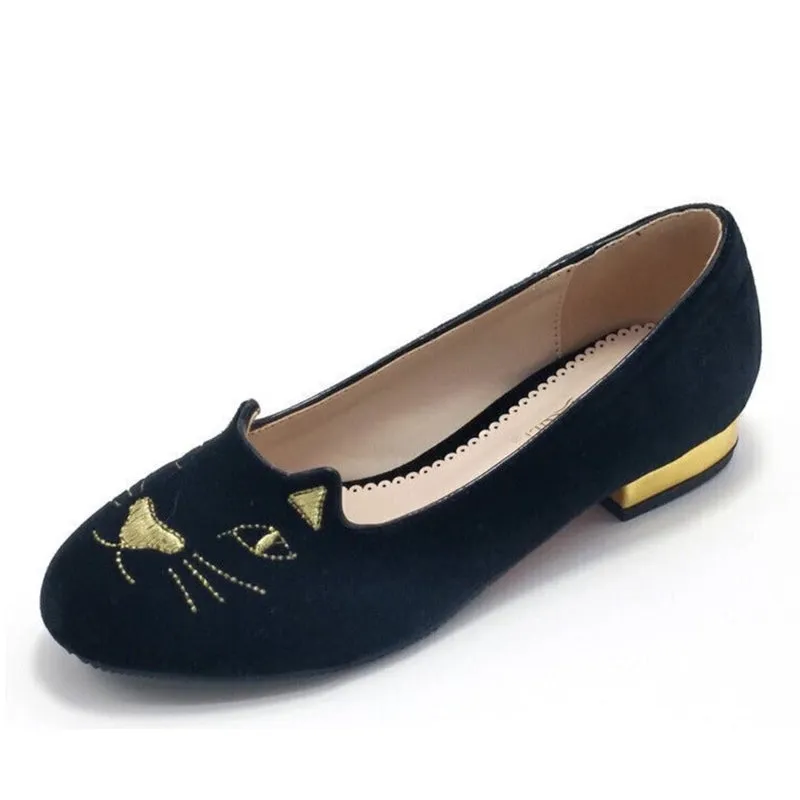 Merendy Katua Black Ballet Flats