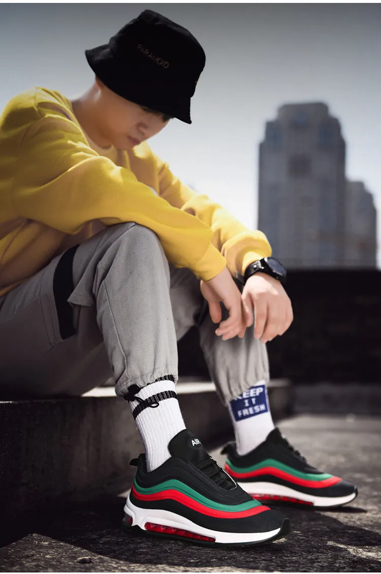 Mesh breathable casual air cushion sneakers