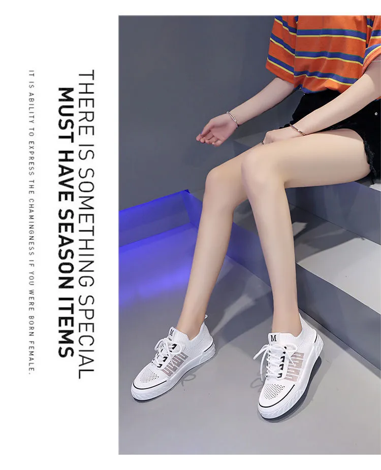 Mesh Surface Hollow Soft-soled Shoes