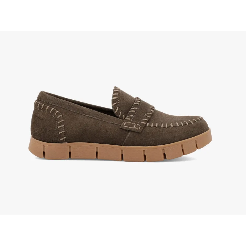 MIA Natalee Loafer - Olive Suede