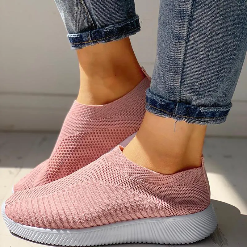 Net Surface Breathable Knitting Shoes