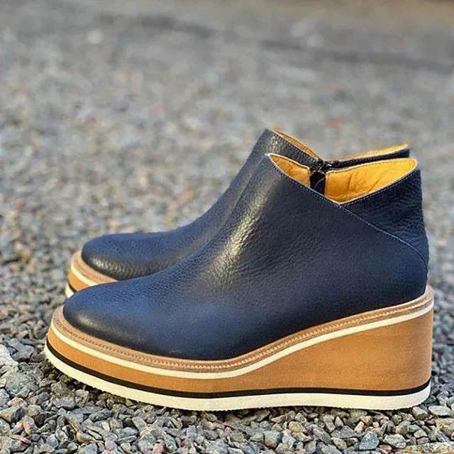 Nova™ - Casual Wedge Boots