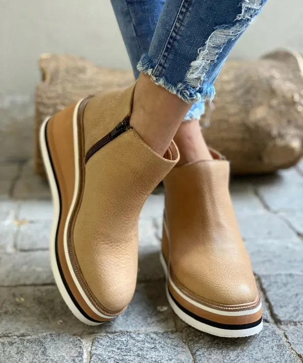 Nova™ - Casual Wedge Boots