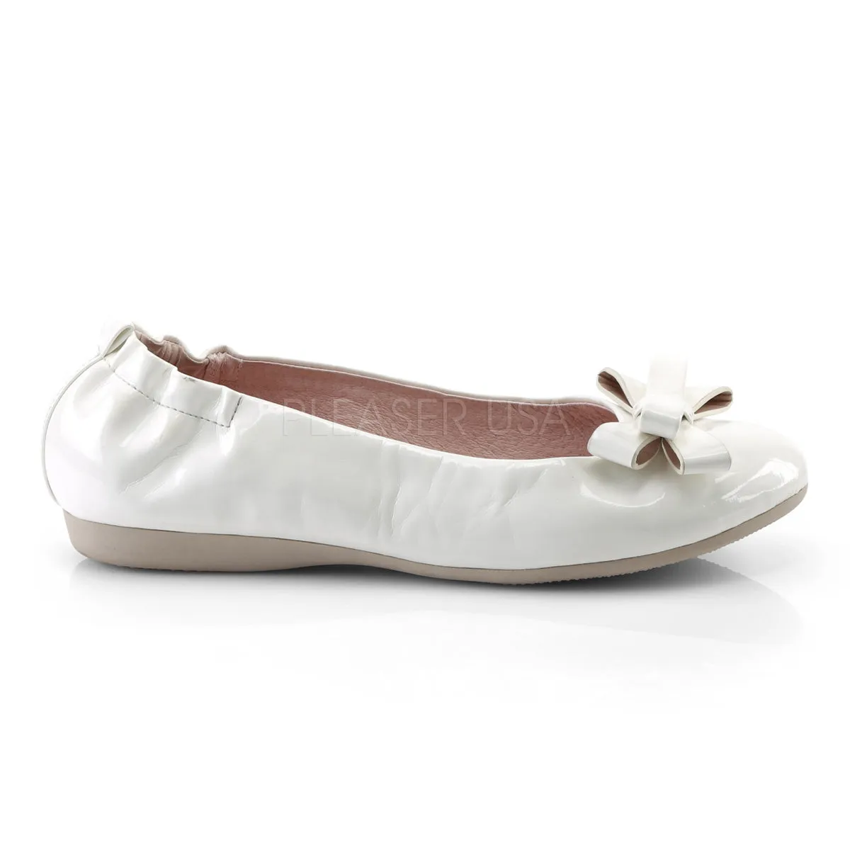 OLIVE-03  White Patent
