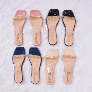Olivia Square Toe Flats