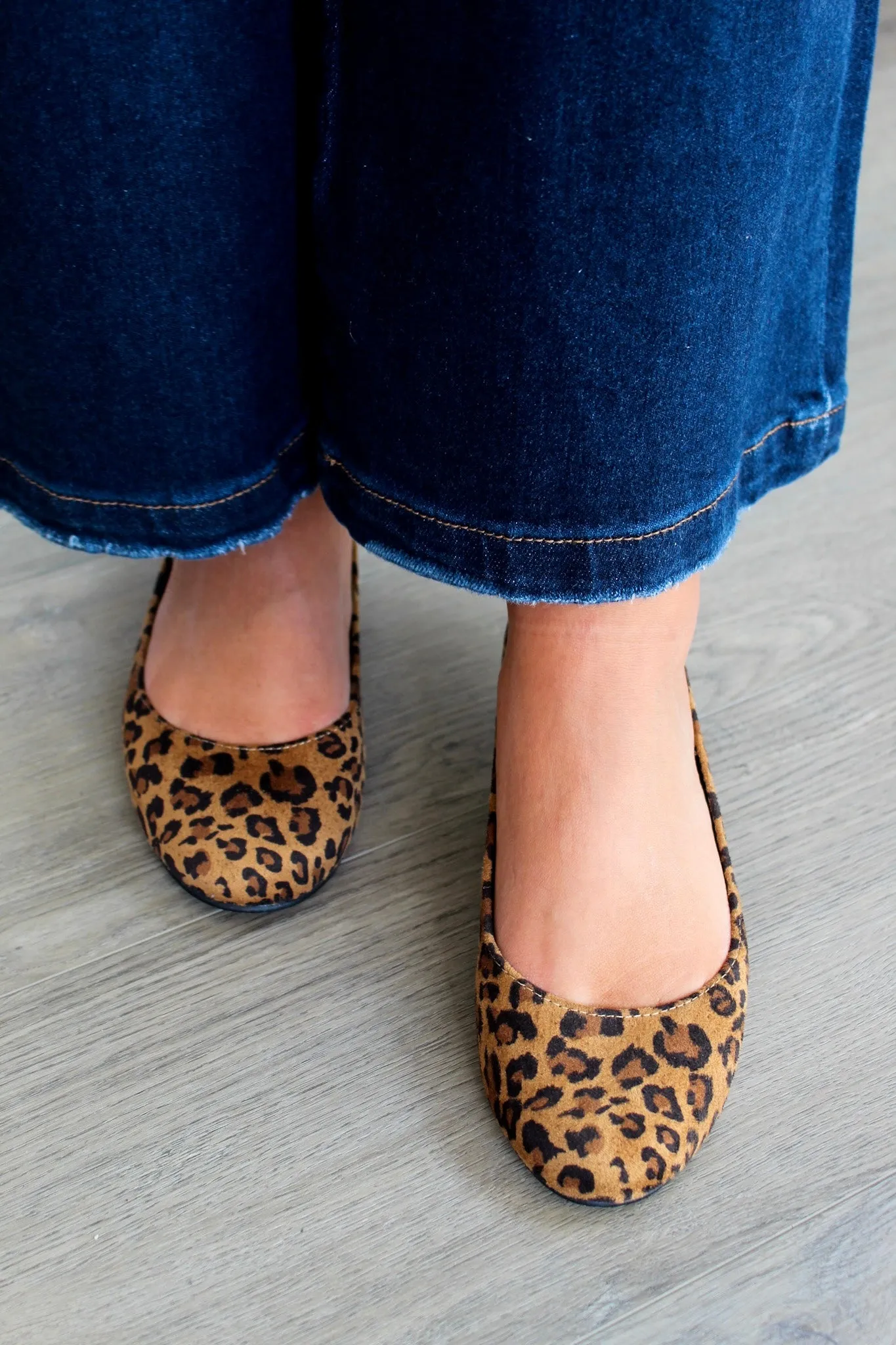 On The Spot Ballet Flat • Leopard