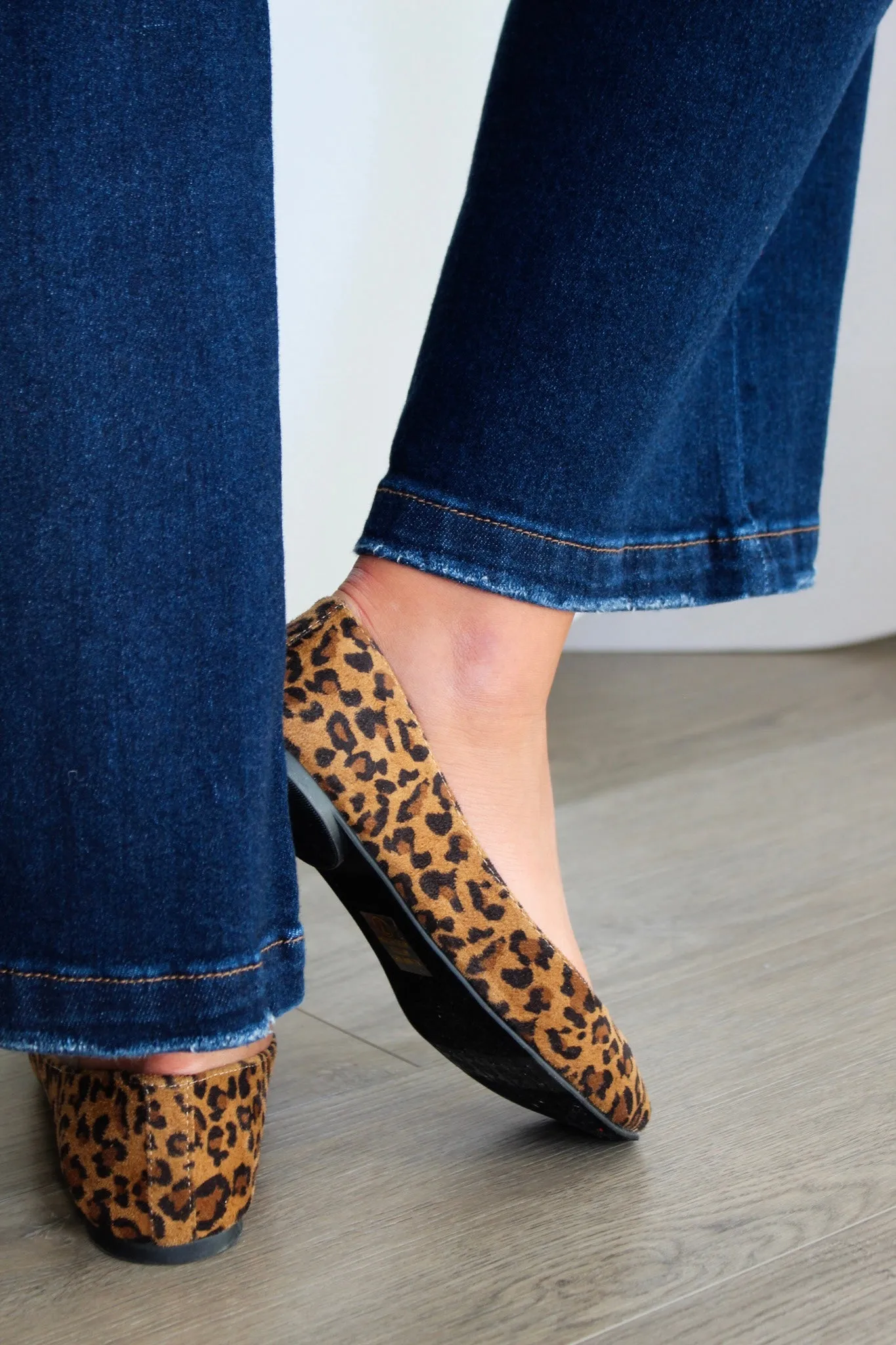 On The Spot Ballet Flat • Leopard