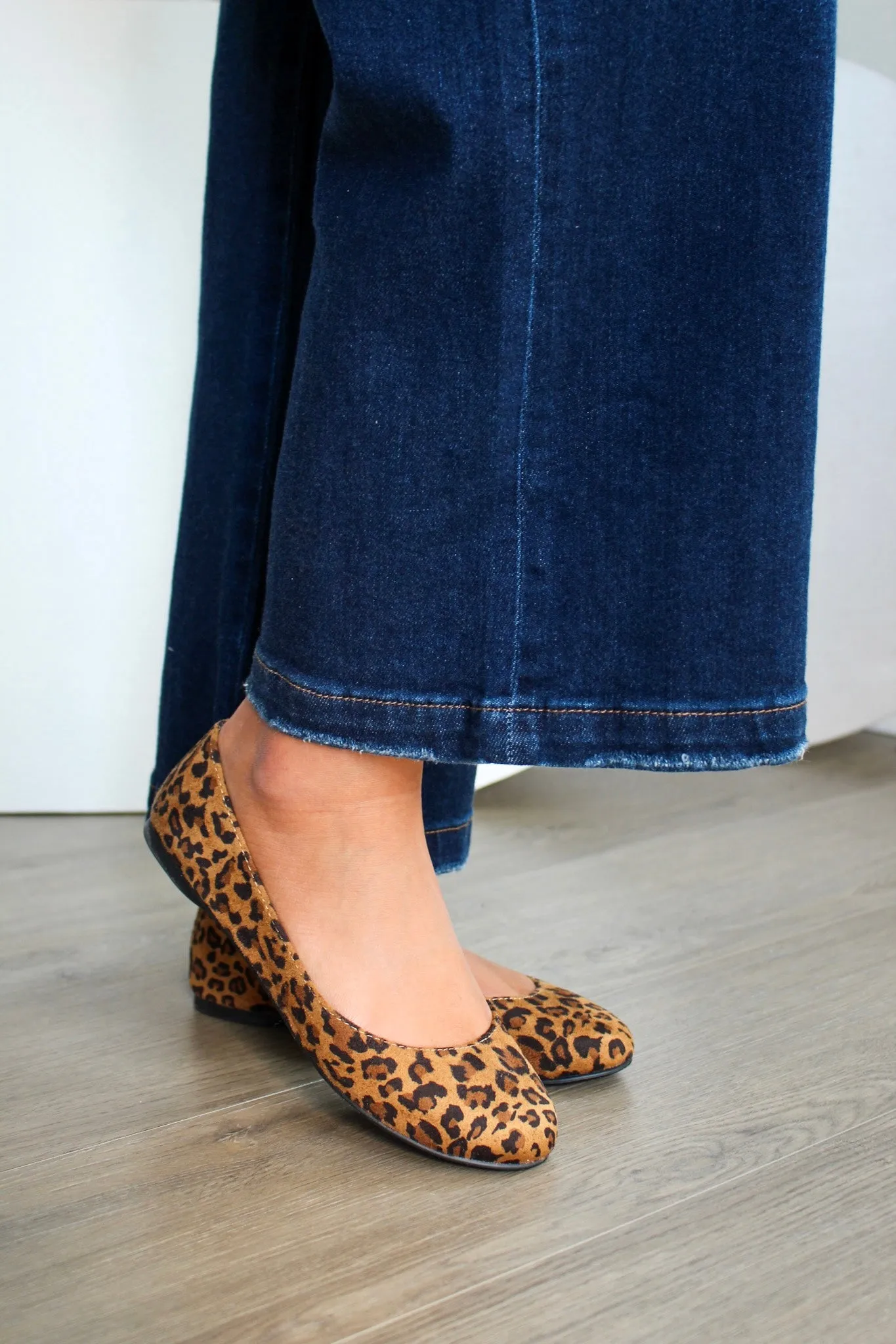 On The Spot Ballet Flat • Leopard