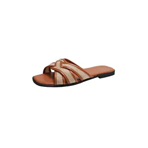 Open Toe Flats Sandals