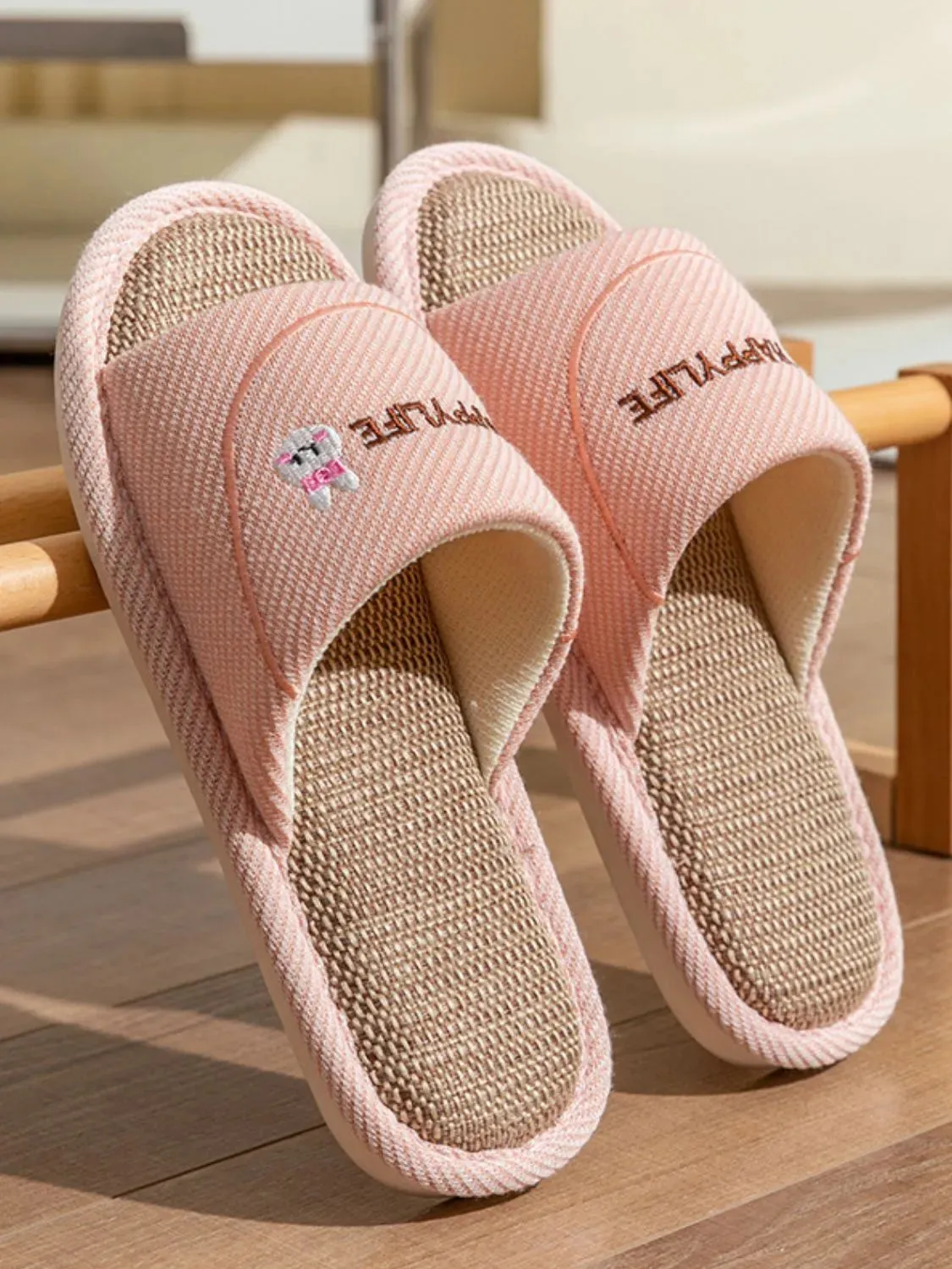Open Toe Flats Slippers