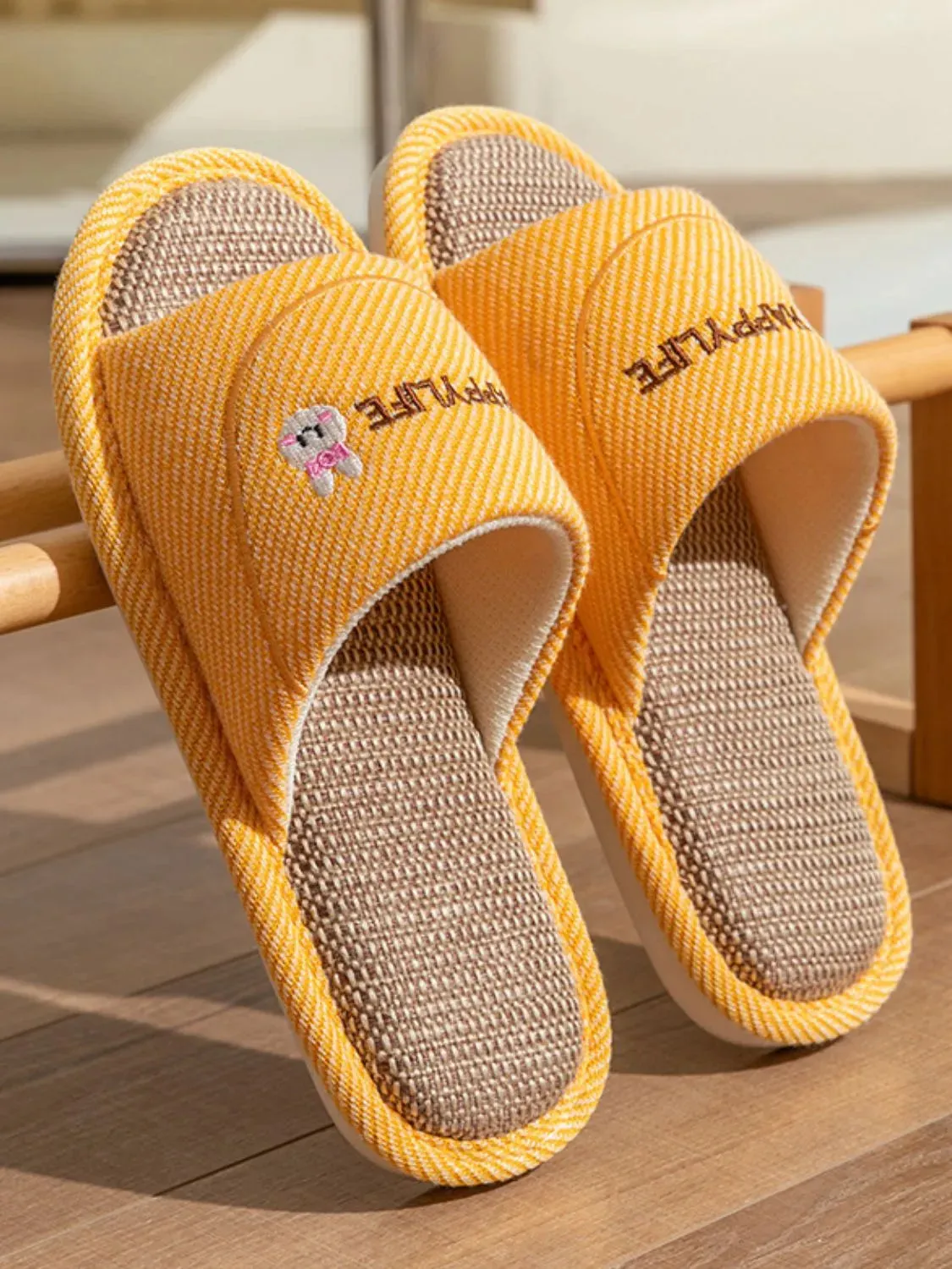 Open Toe Flats Slippers