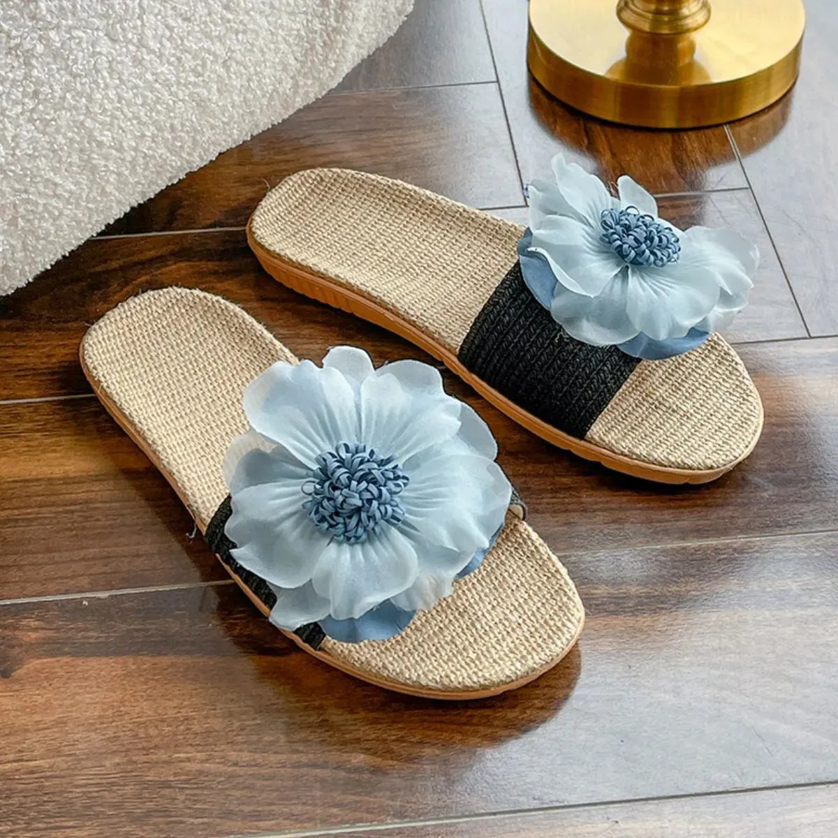 Open Toe Flats Slippers