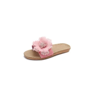 Open Toe Flats Slippers