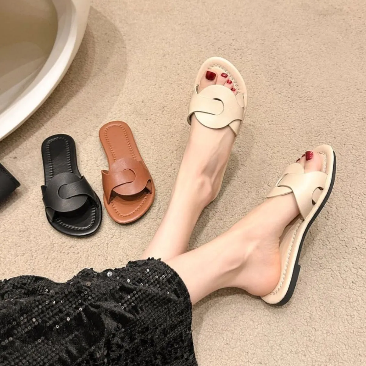 Open Toe Platform Sandals