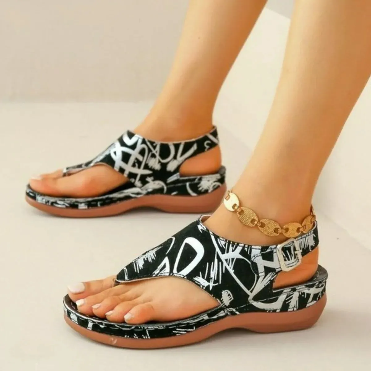 Open Toe Platform Sandals