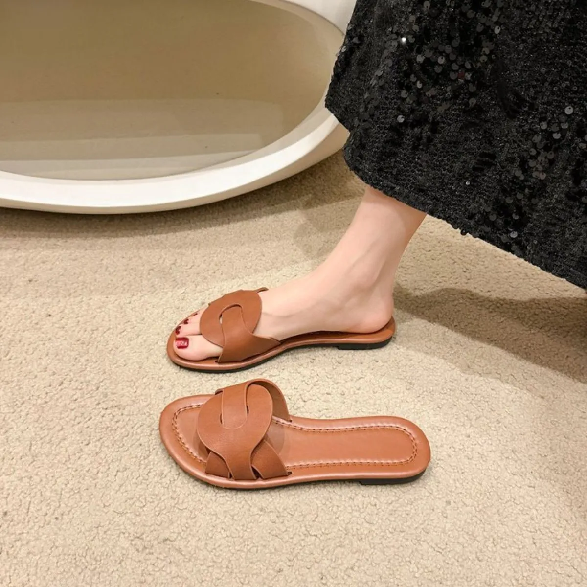 Open Toe Platform Sandals
