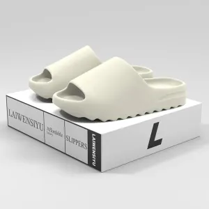 Open Toe Platform Slippers