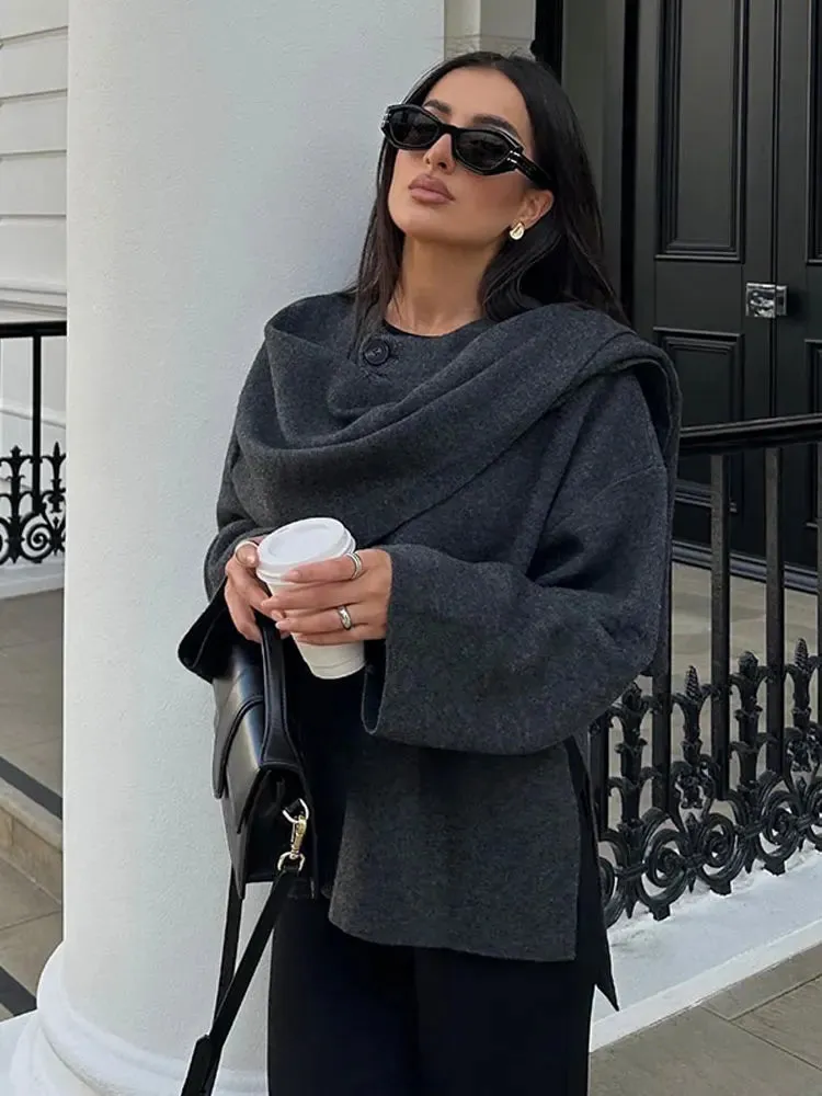 Orchard Atelier | Chic Scarf Coat