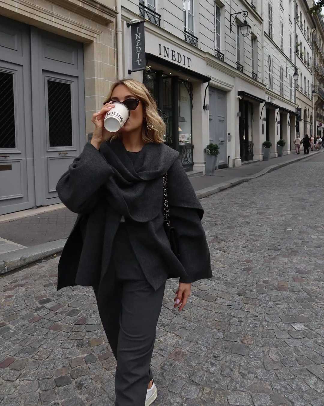 Orchard Atelier | Chic Scarf Coat