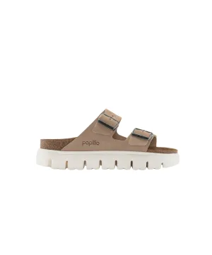Papillio Arizona Chunky Suede Leather Warm Sand Sandals