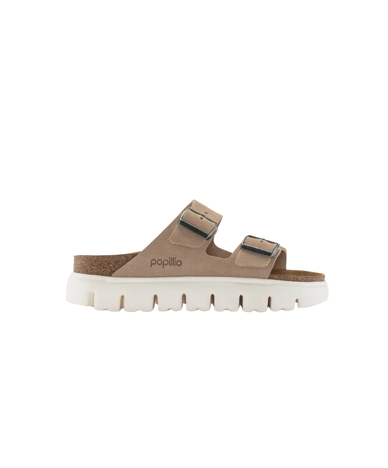 Papillio Arizona Chunky Suede Leather Warm Sand Sandals