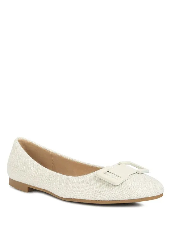 Patent Flat Ballerinas