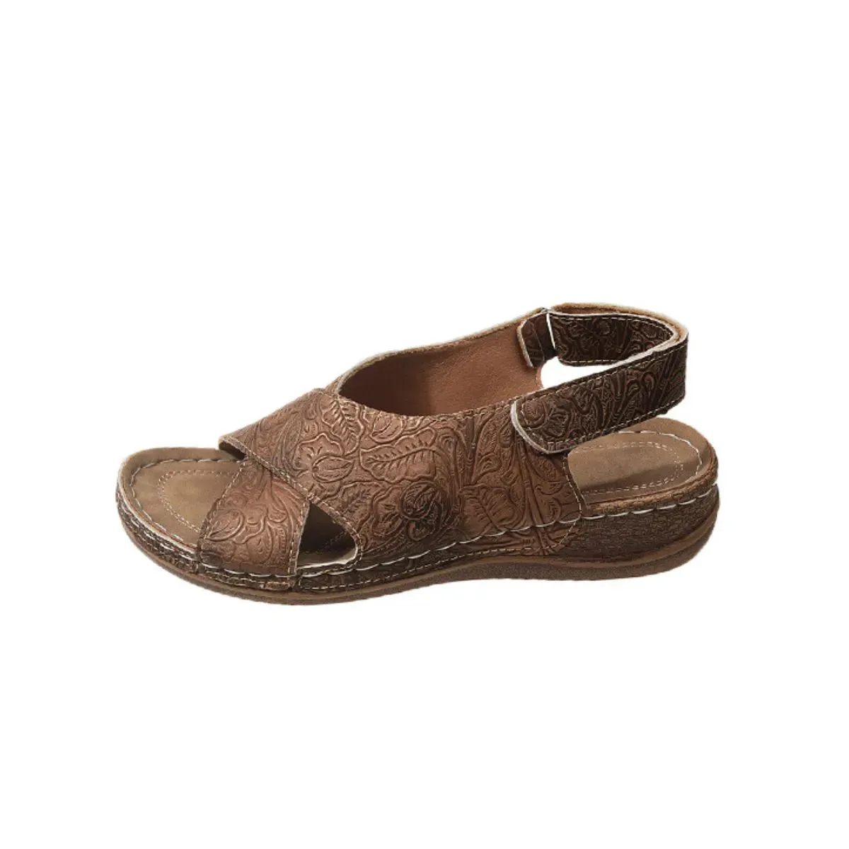 Peep Toe Platform Sandals