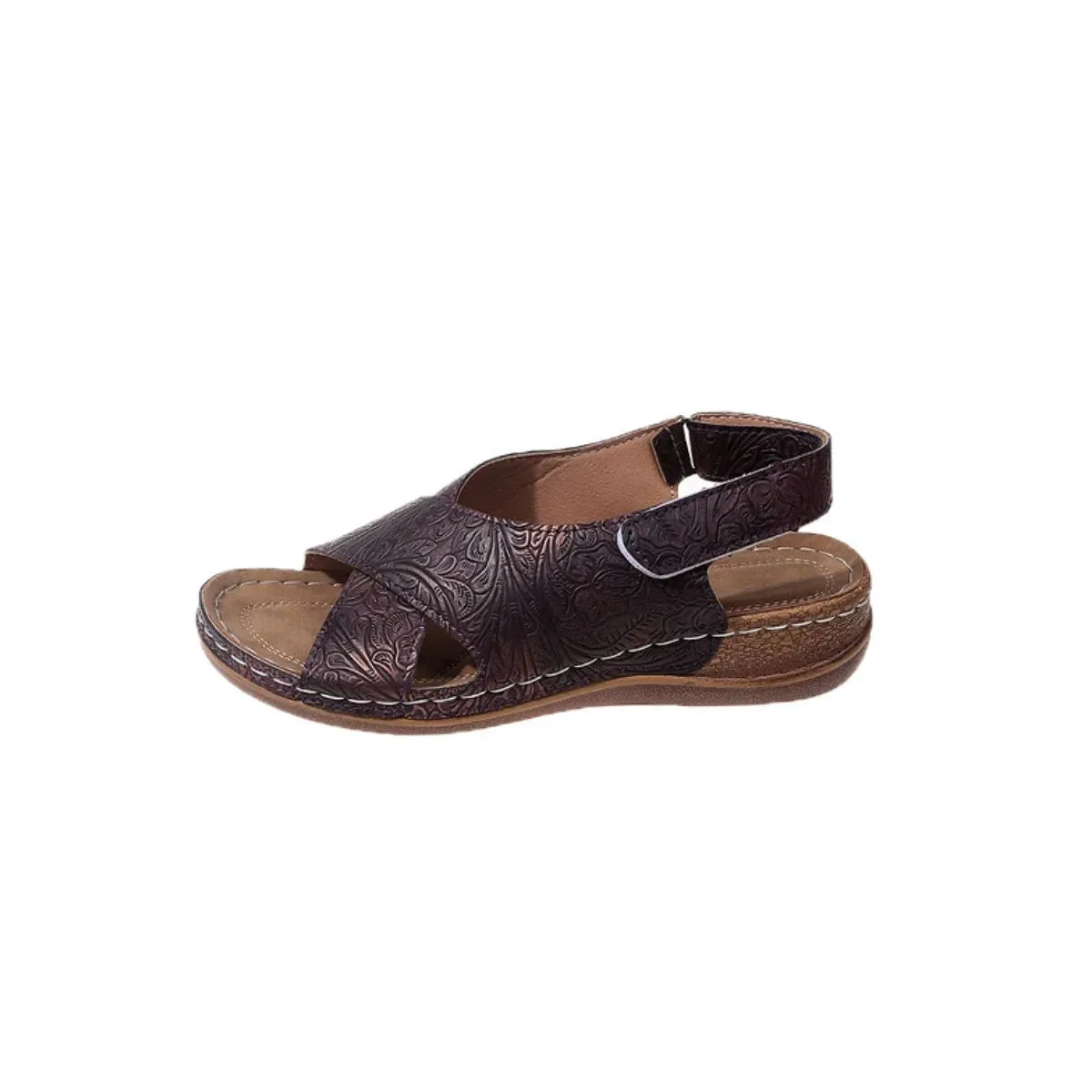 Peep Toe Platform Sandals