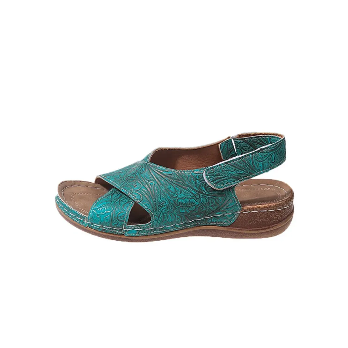 Peep Toe Platform Sandals