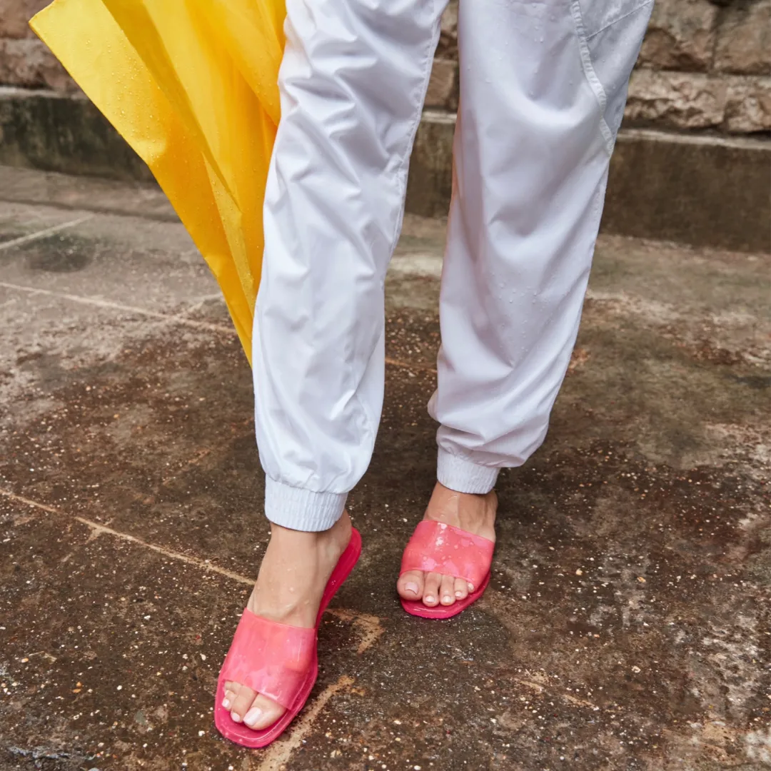 Pink Aqua Flats